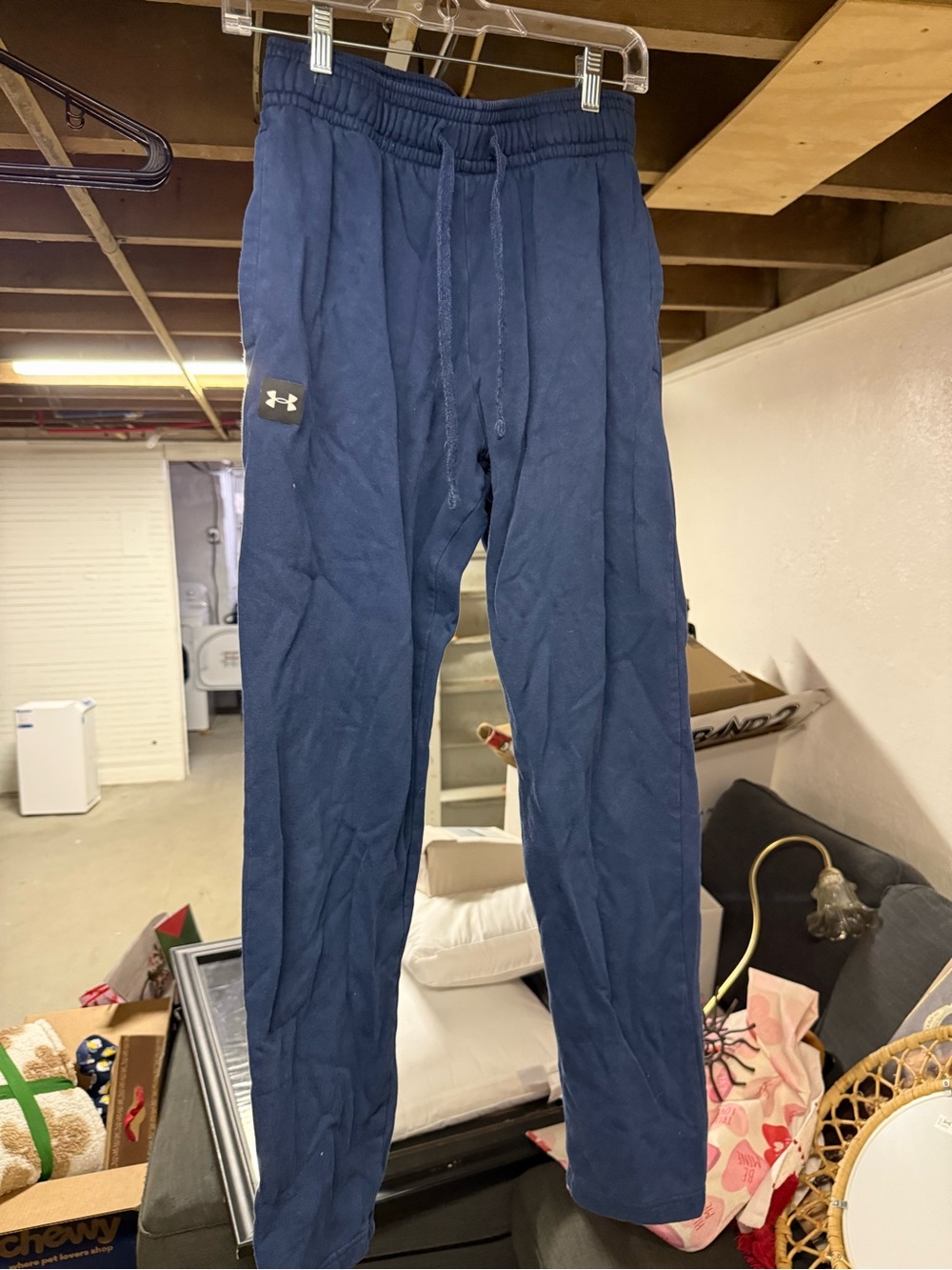 Under Armour Men's Dark Navy Jogger Sweatpants